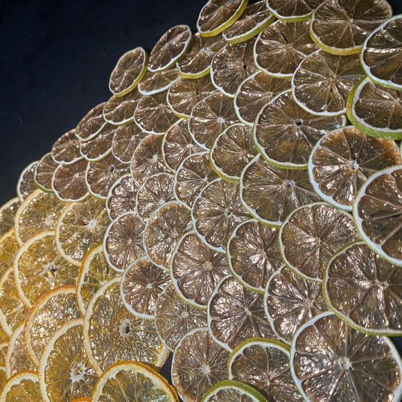 Gold Dusted Dehydrated Citrus Wheels - Picture 2 of 4